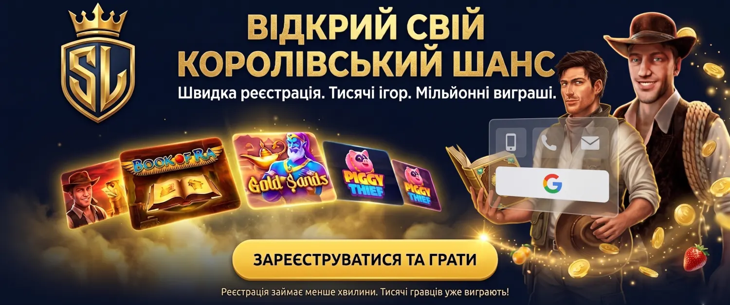 Slotoland registration banner